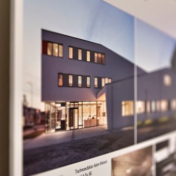 Eindruck Showroom Adam Wieland GmbH, Gebäude mit Architekturpreis