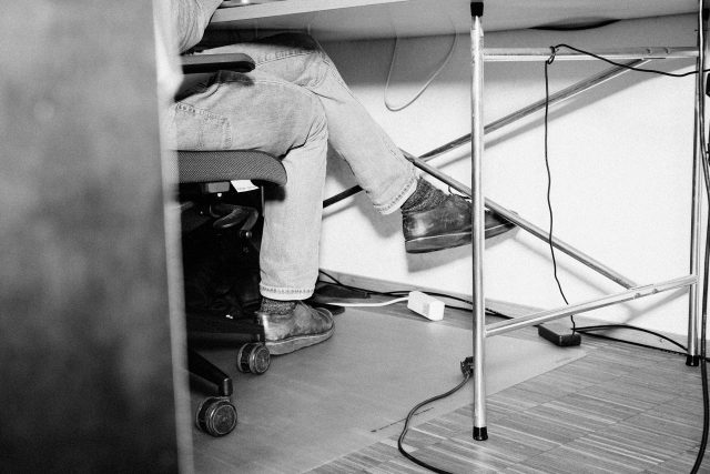 E2 - Arbeitstisch, Bürotisch, höhenverstellbar